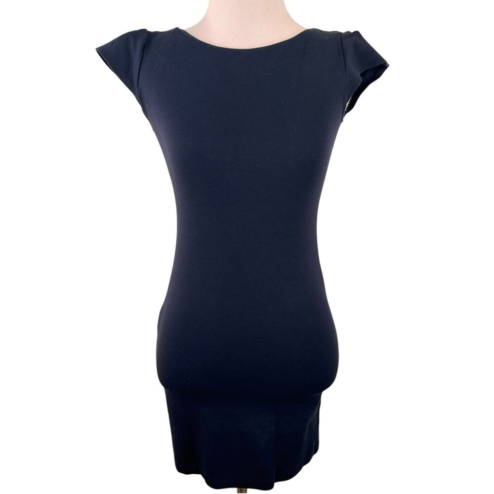 Alice + Olivia Employed Navy Blue Tiffany Dress